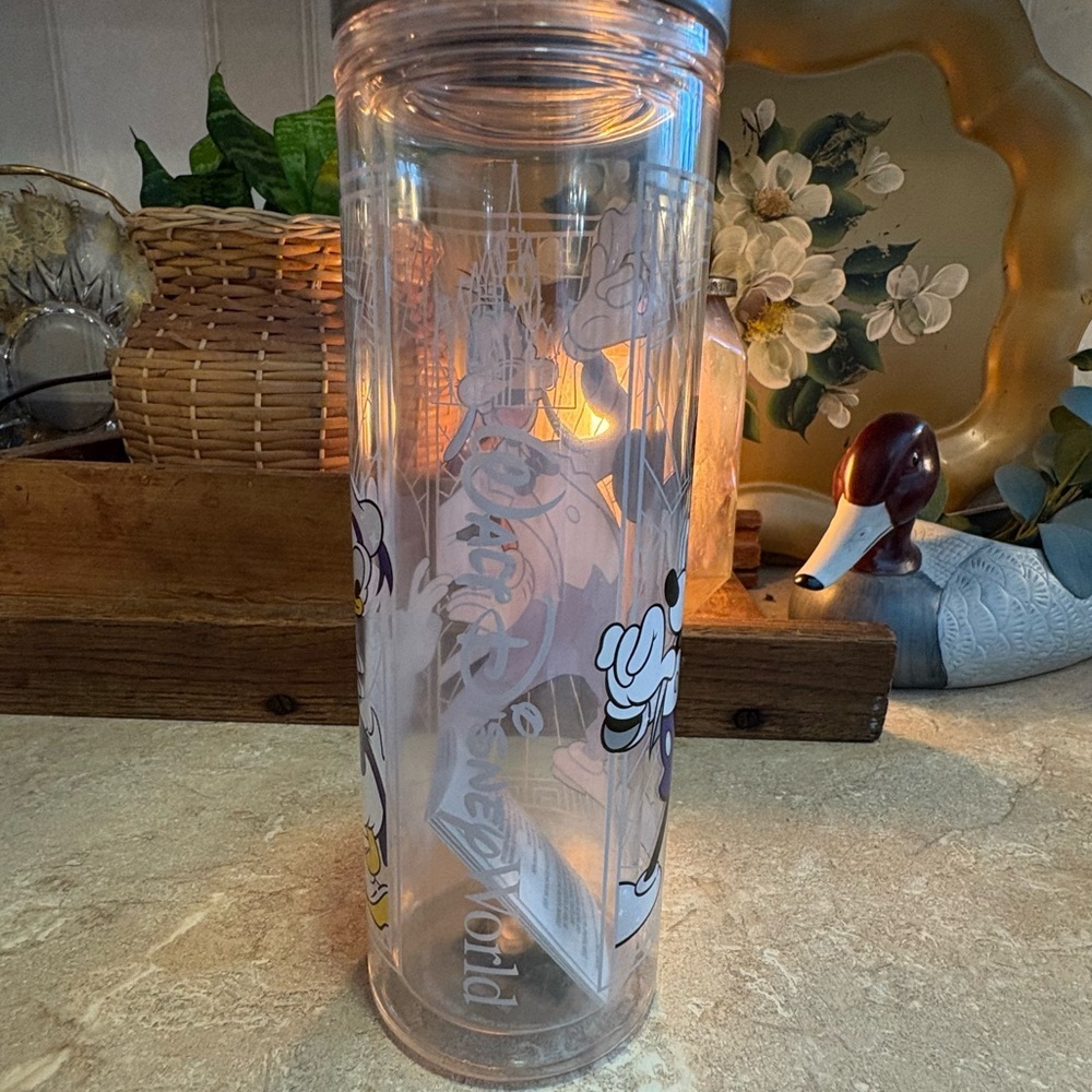 Disneyland Mickey Mouse and Friends Disney 100 Years Of Wonder Water Bottle New - Picture 4 of 9